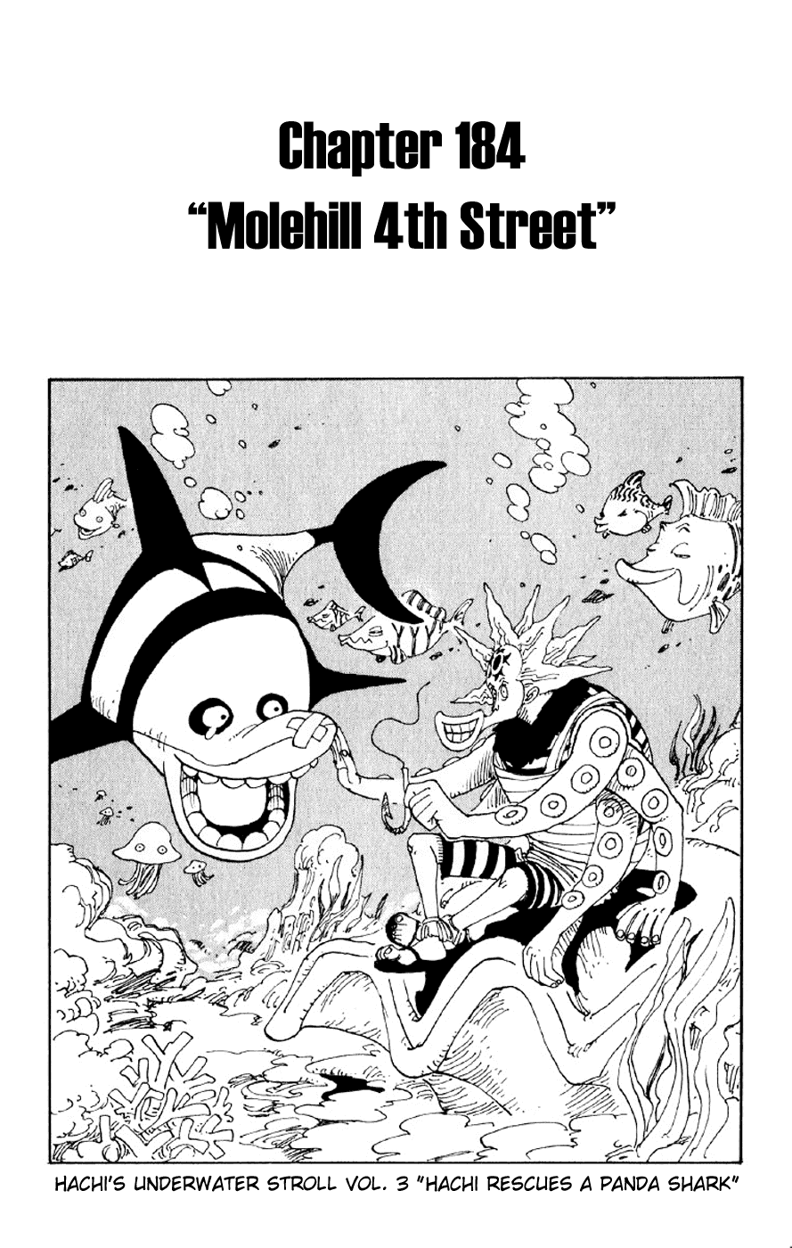 One Piece - Chapter 184 - Page 1