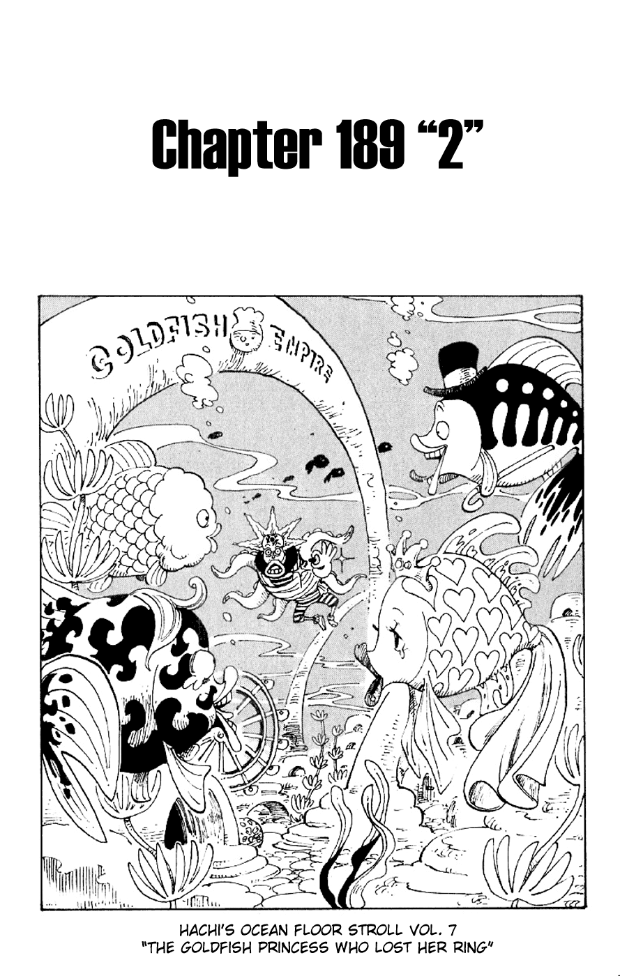 One Piece - Chapter 189 - Page 1