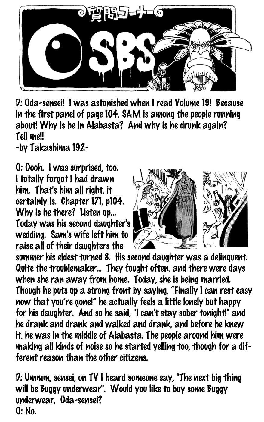 One Piece - Chapter 191 - Page 20