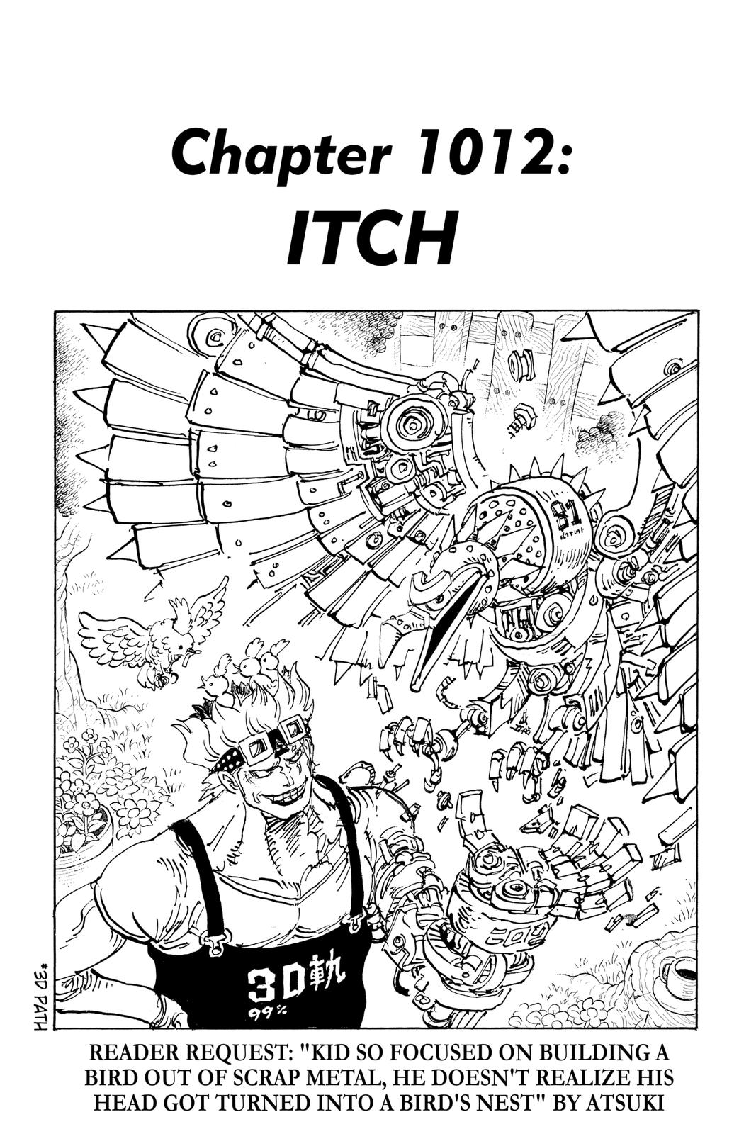 One Piece - Chapter 1012 - Page 1