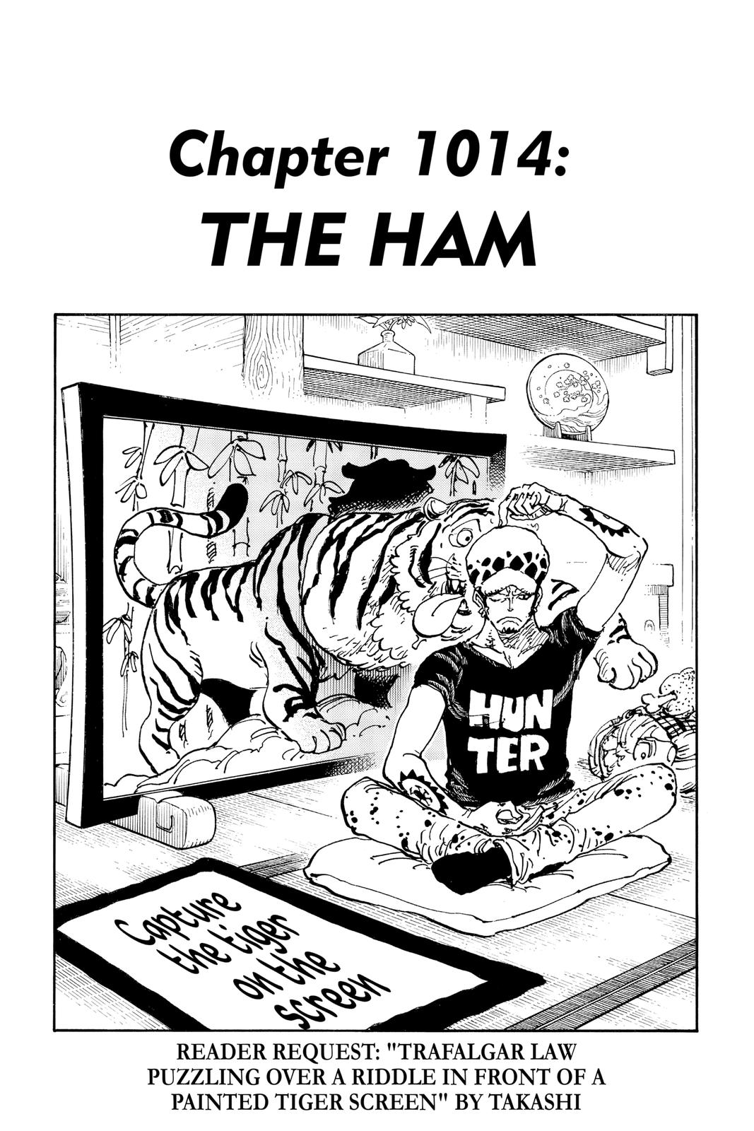 One Piece - Chapter 1014 - Page 1