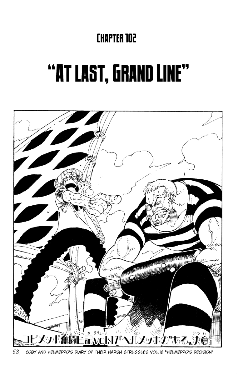 One Piece - Chapter 102 - Page 1