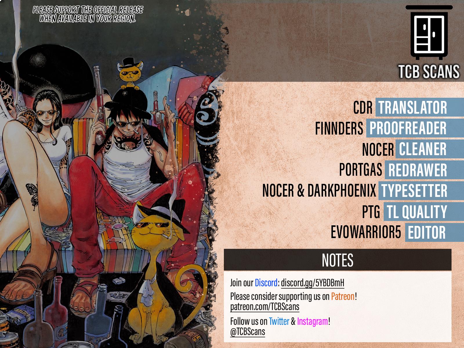 One Piece - Chapter 1033.5 - Page 3