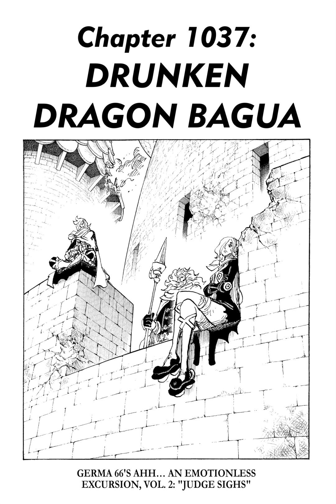 One Piece - Chapter 1037 - Page 1