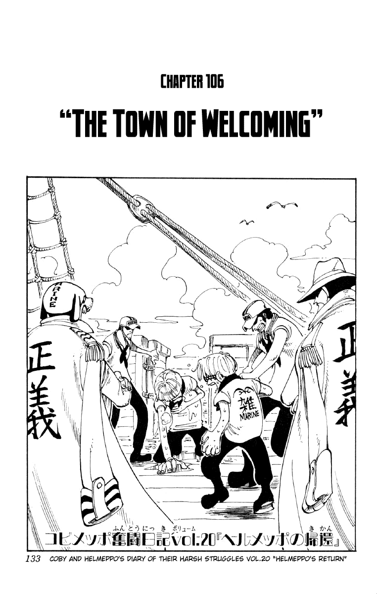 One Piece - Chapter 106 - Page 1