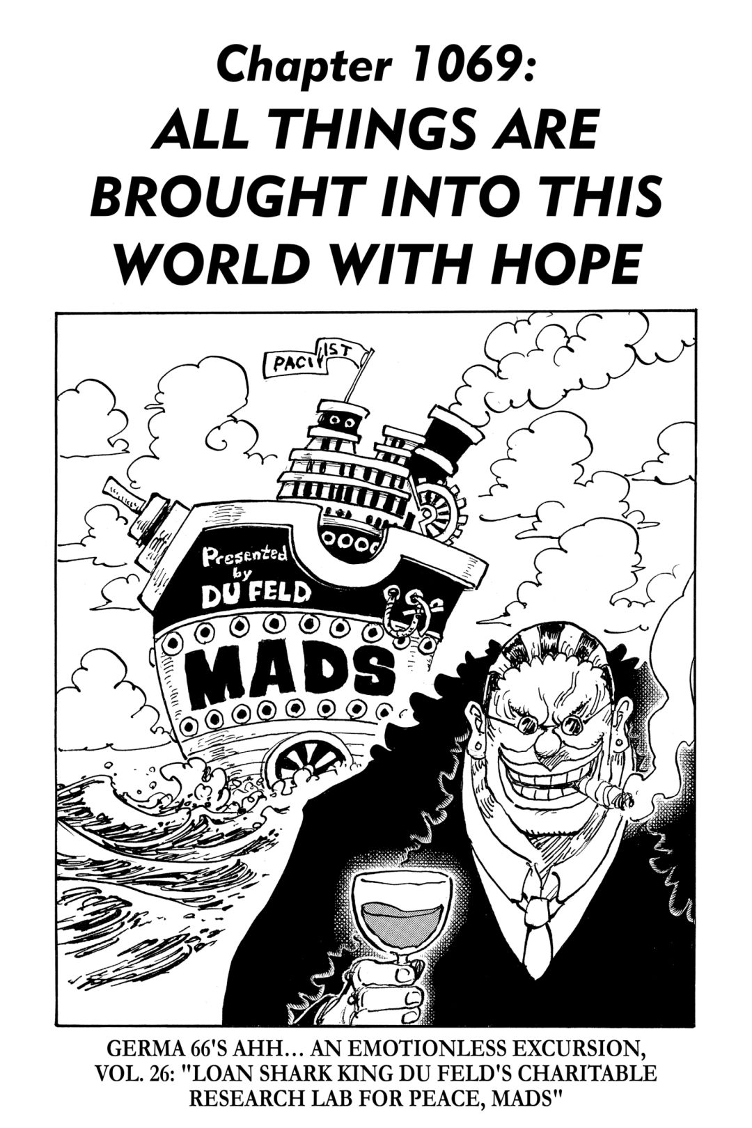 One Piece - Chapter 1069 - Page 1