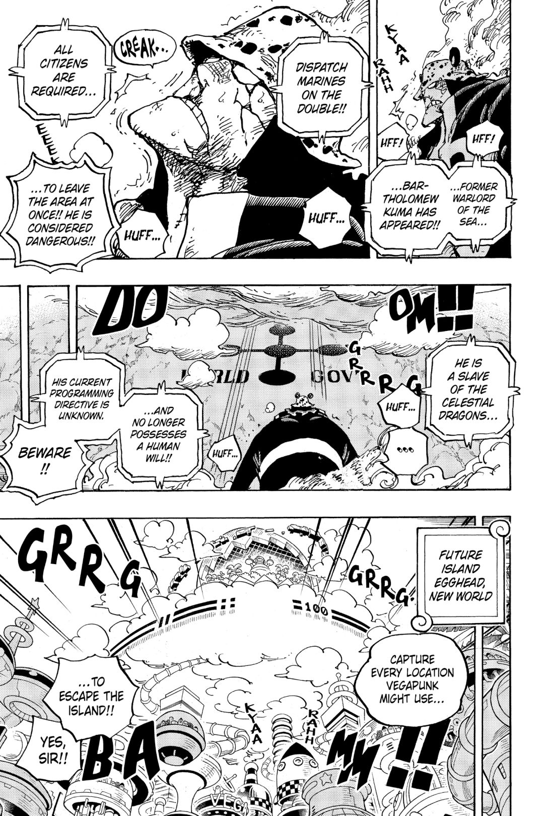 One Piece - Chapter 1071 - Page 4