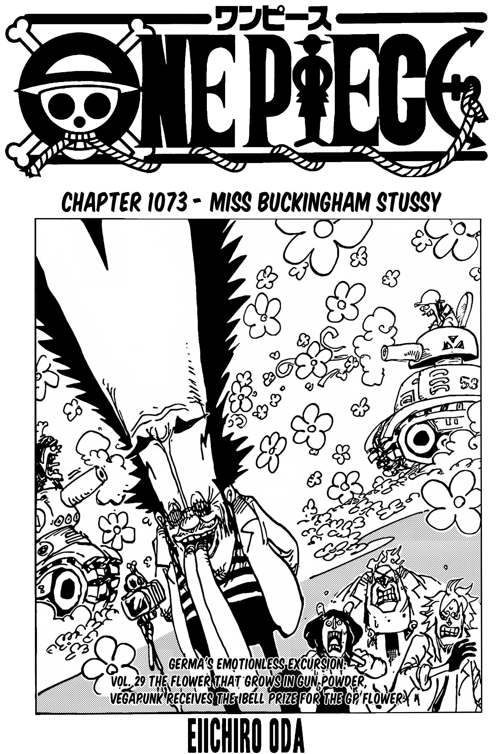 One Piece - Chapter 1072.1 - Page 1