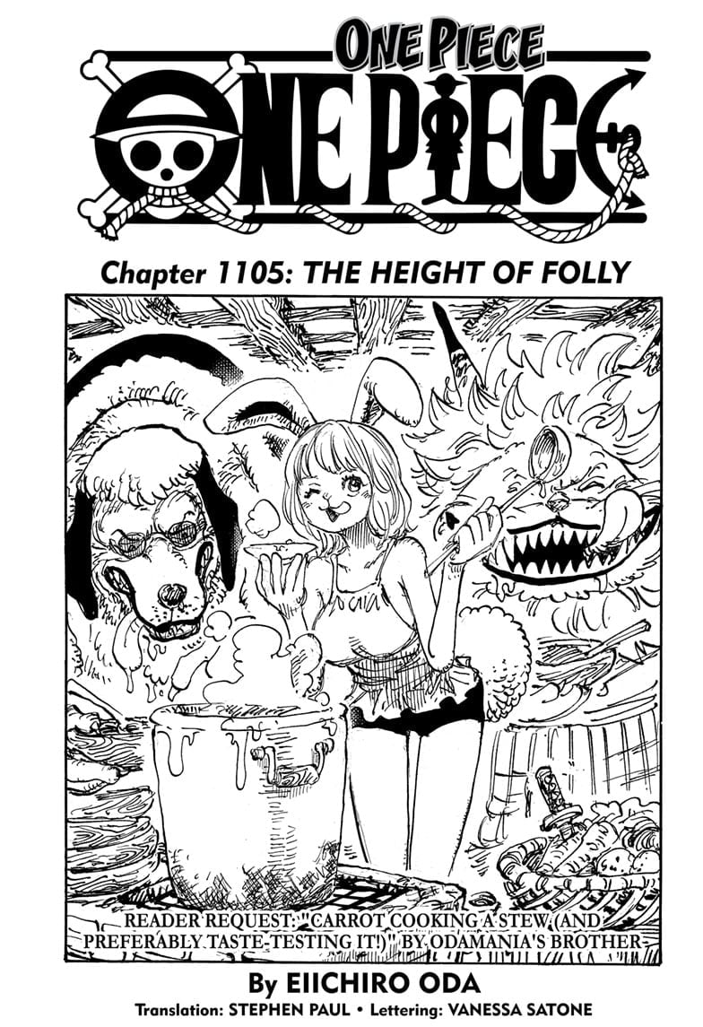 One Piece - Chapter 1105 - Page 1