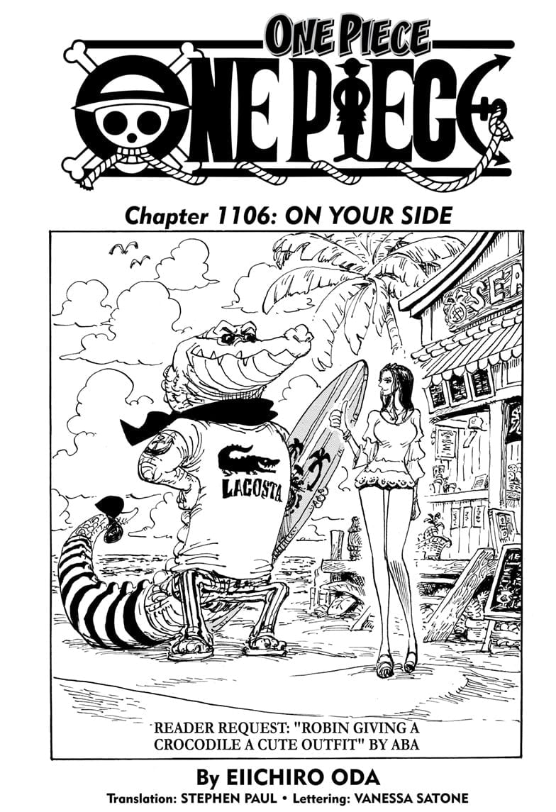 One Piece - Chapter 1106 - Page 1