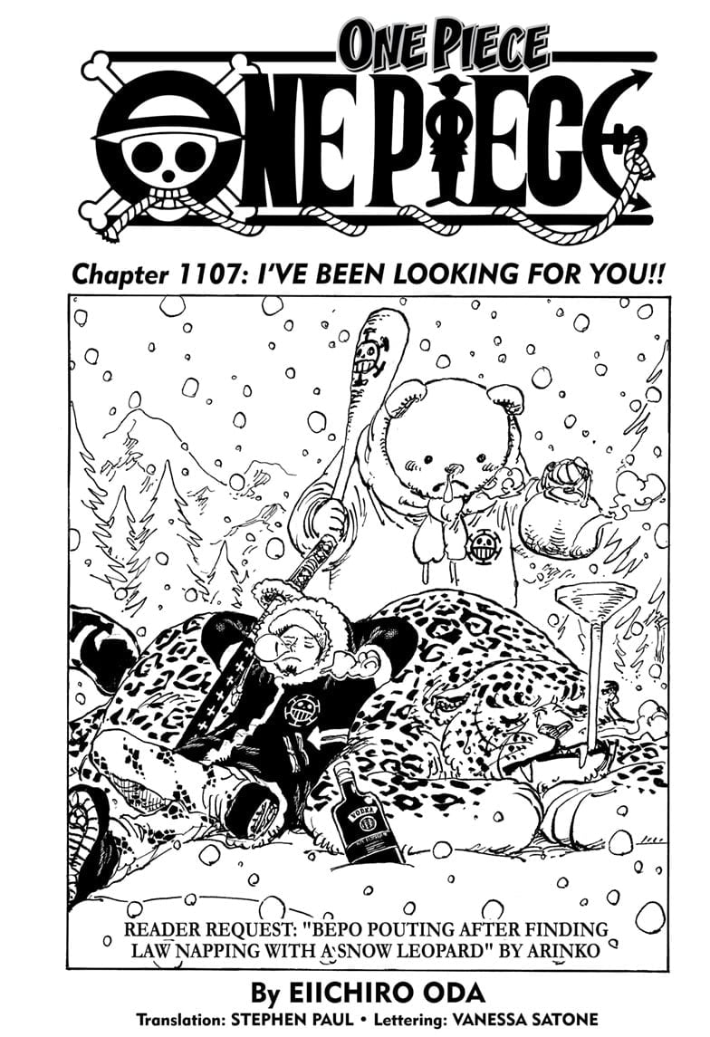 One Piece - Chapter 1107 - Page 1
