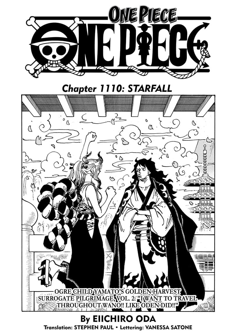 One Piece - Chapter 1110 - Page 1