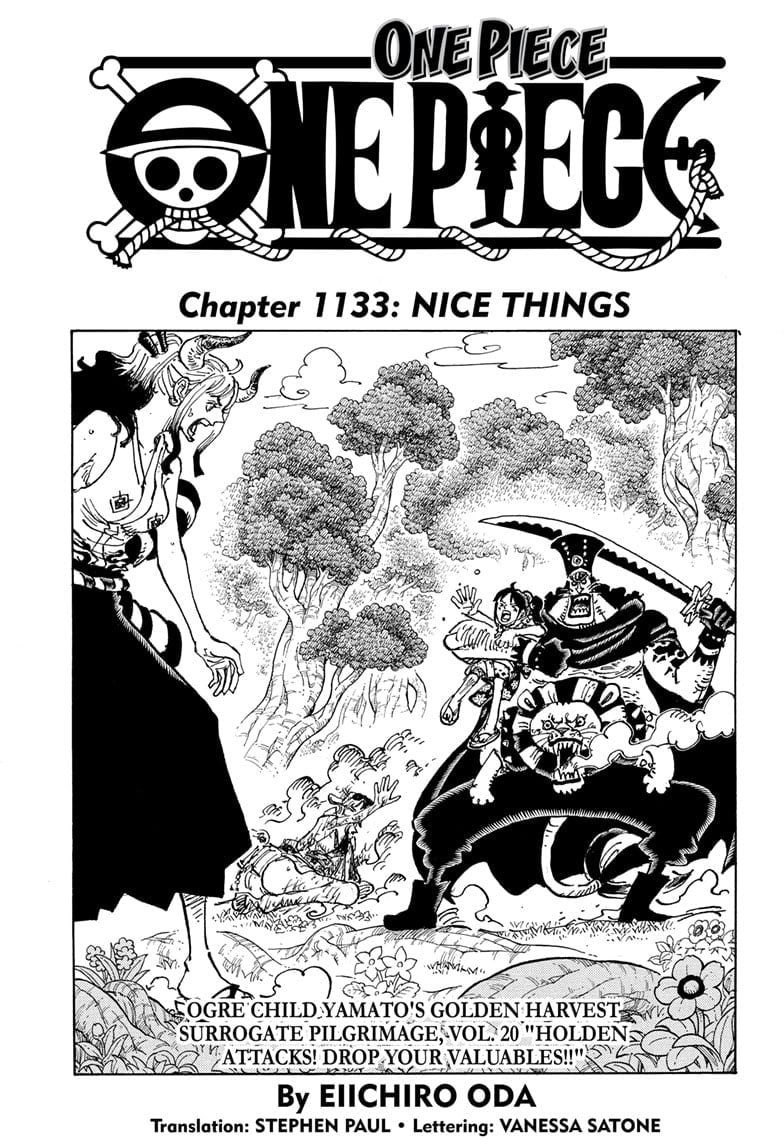 One Piece - Chapter 1133 - Page 1