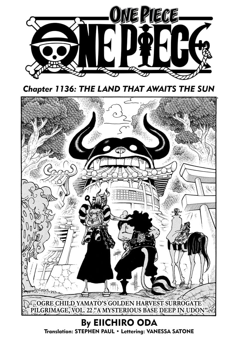 One Piece - Chapter 1136 - Page 1