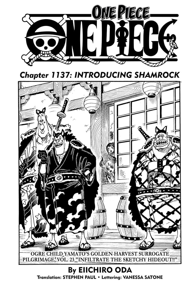 One Piece - Chapter 1137 - Page 1