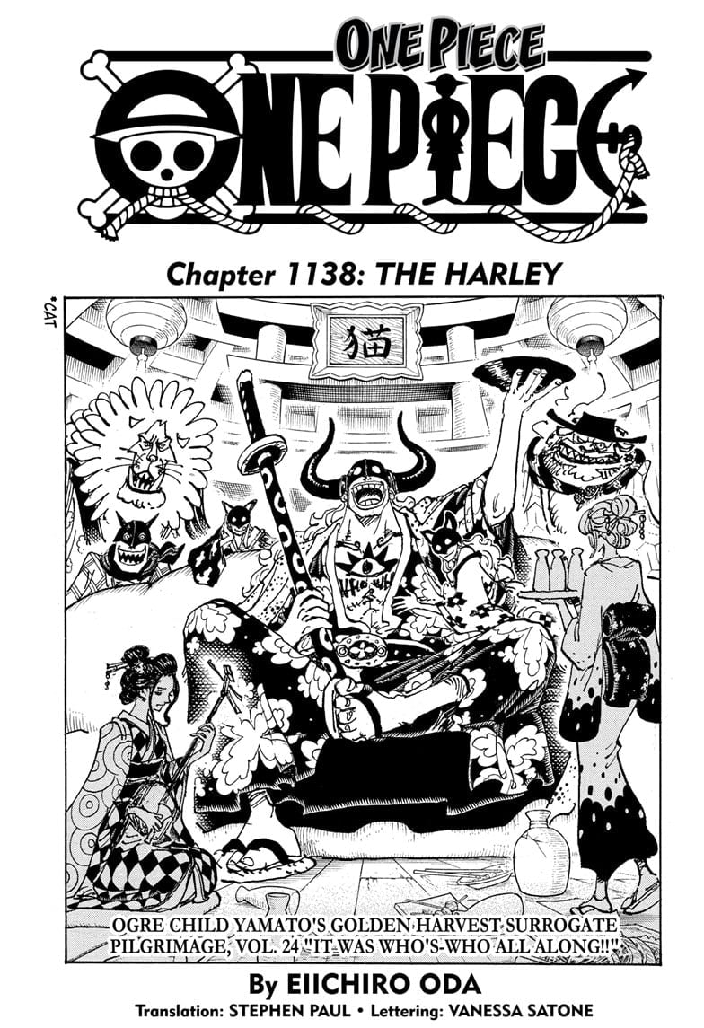 One Piece - Chapter 1138 - Page 1
