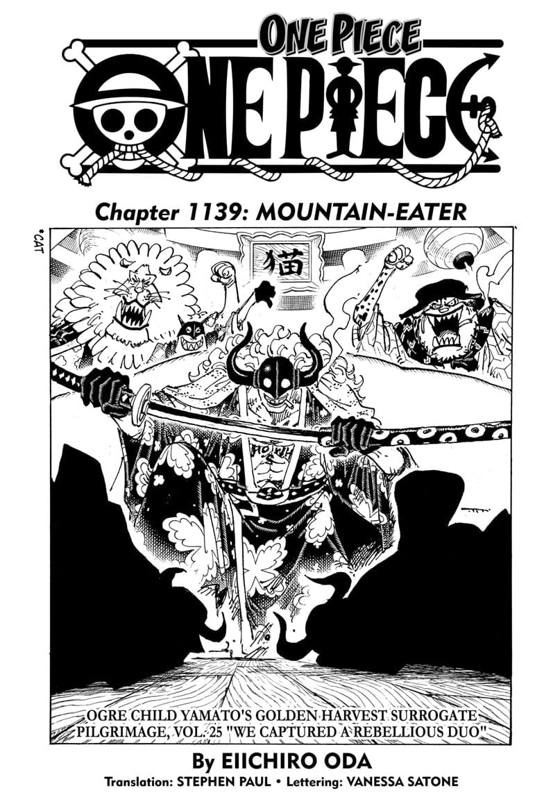 One Piece - Chapter 1139 - Page 1