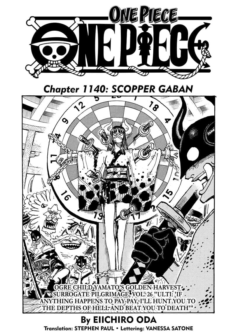 One Piece - Chapter 1140 - Page 1