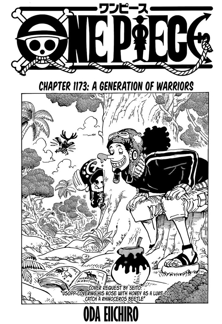 One Piece - Chapter 1173.1 - Page 1