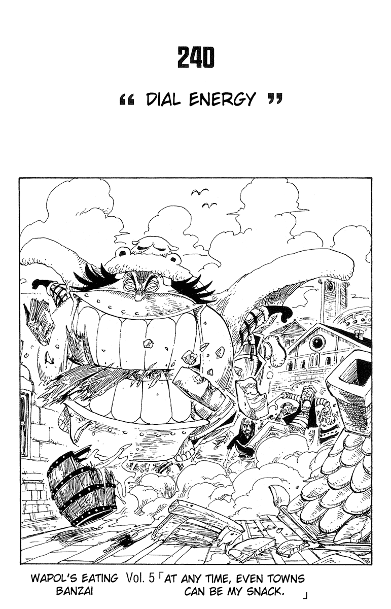 One Piece - Chapter 240 - Page 1