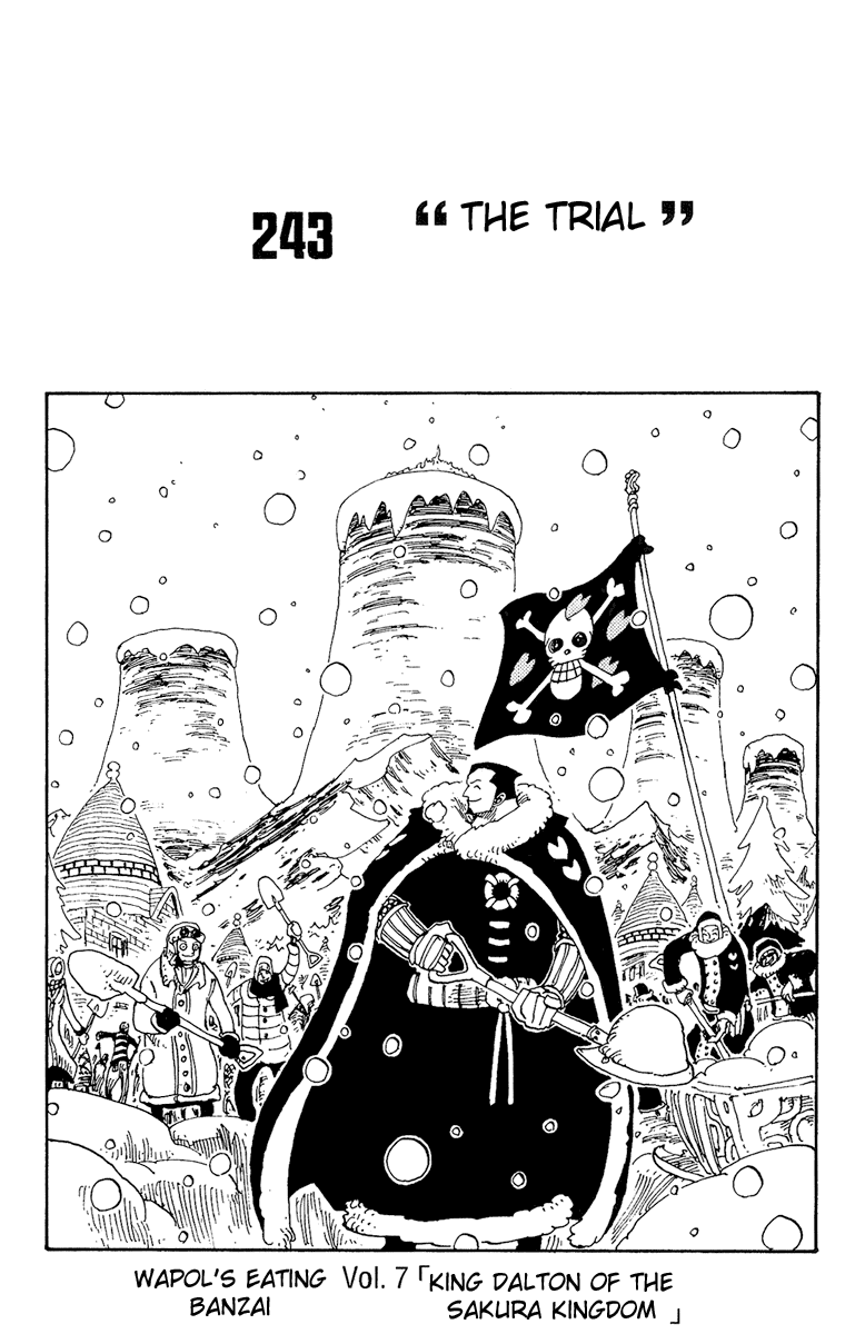 One Piece - Chapter 243 - Page 1
