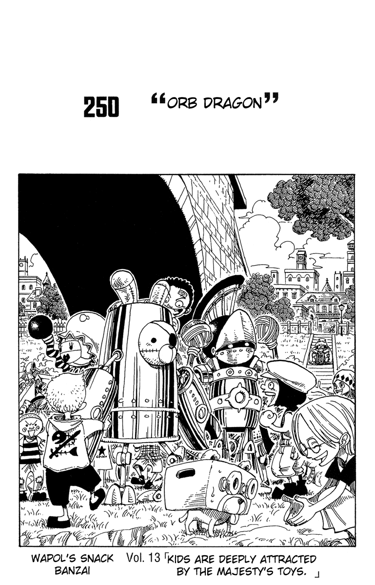 One Piece - Chapter 250 - Page 1