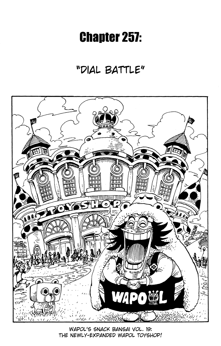 One Piece - Chapter 257 - Page 1