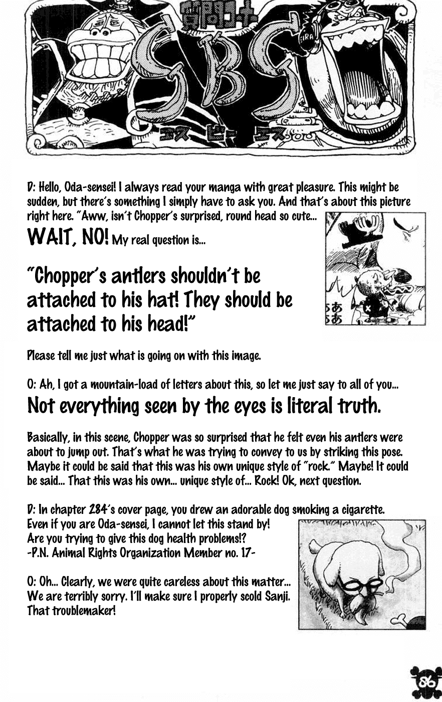 One Piece - Chapter 289 - Page 22