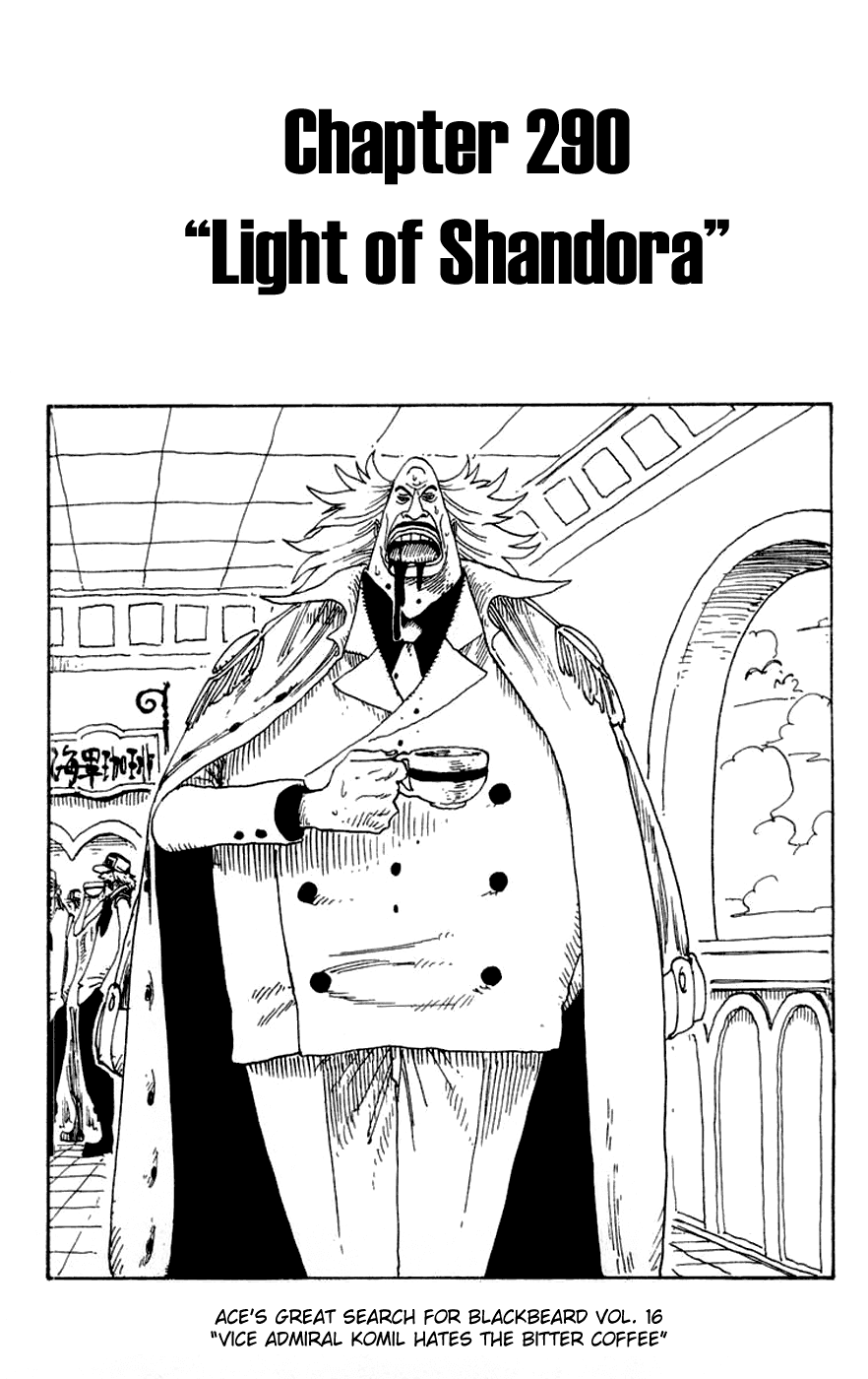 One Piece - Chapter 290 - Page 1