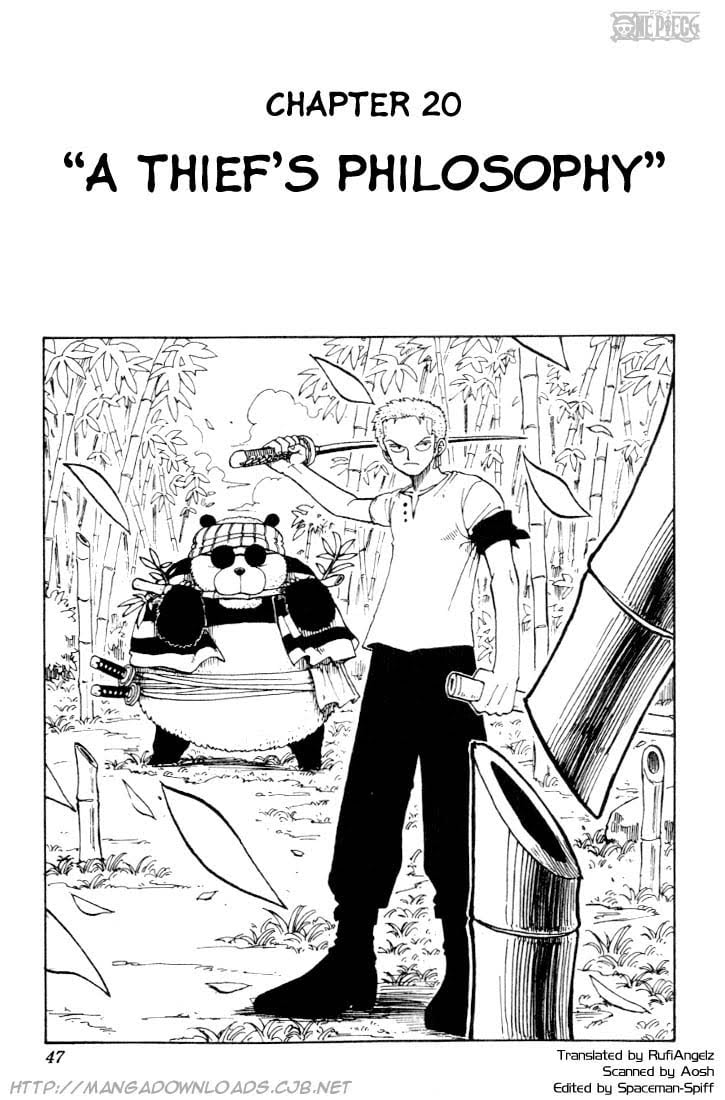 One Piece - Chapter 20 - Page 1