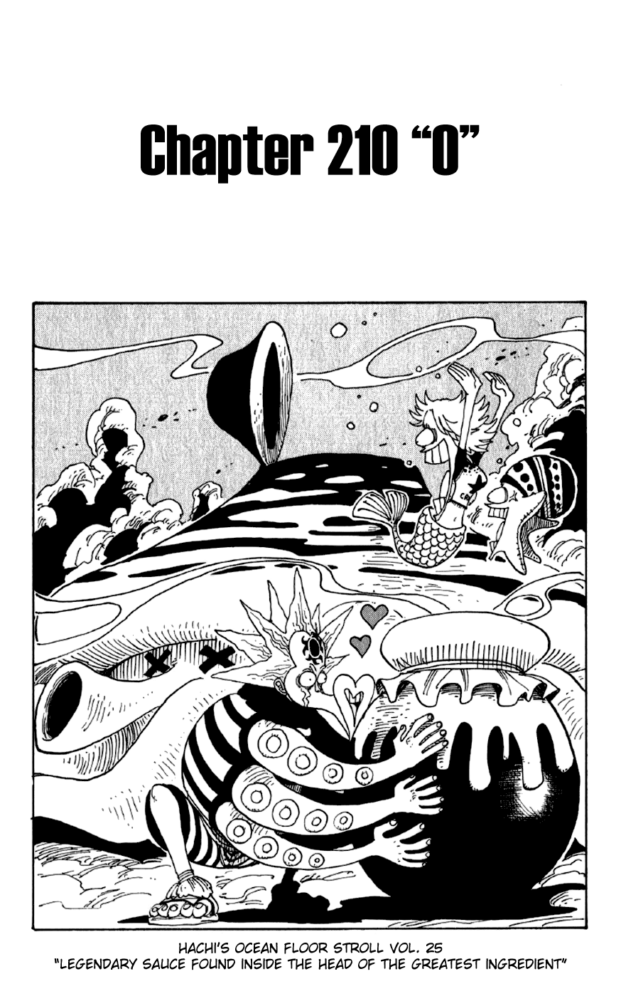 One Piece - Chapter 210 - Page 1