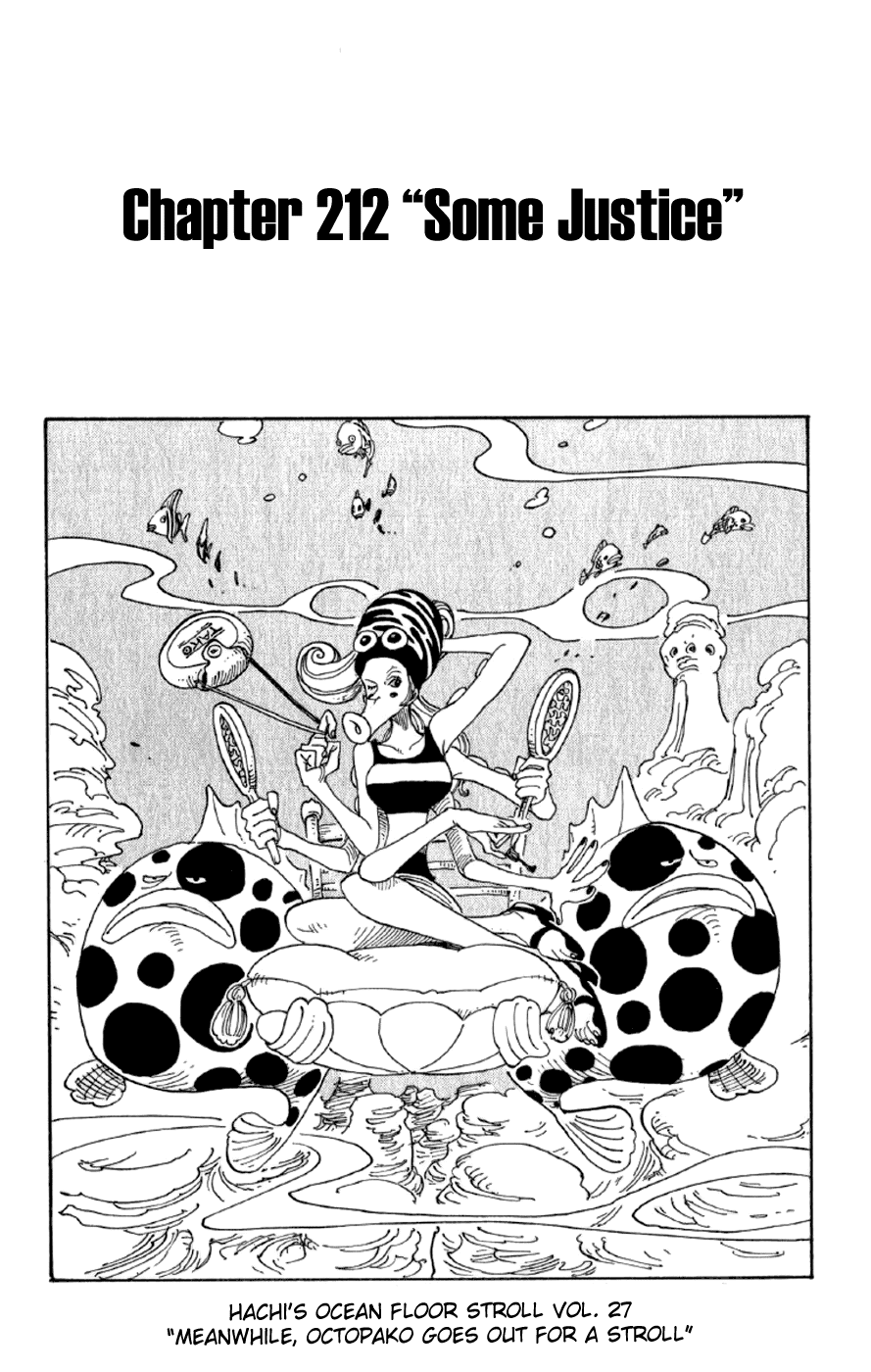 One Piece - Chapter 212 - Page 1