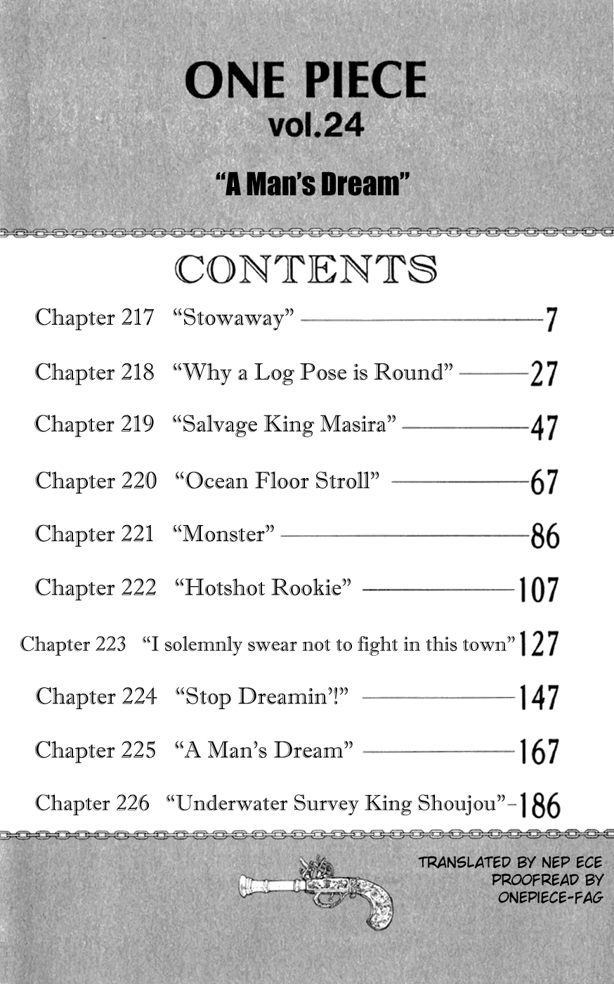 One Piece - Chapter 217 - Page 6