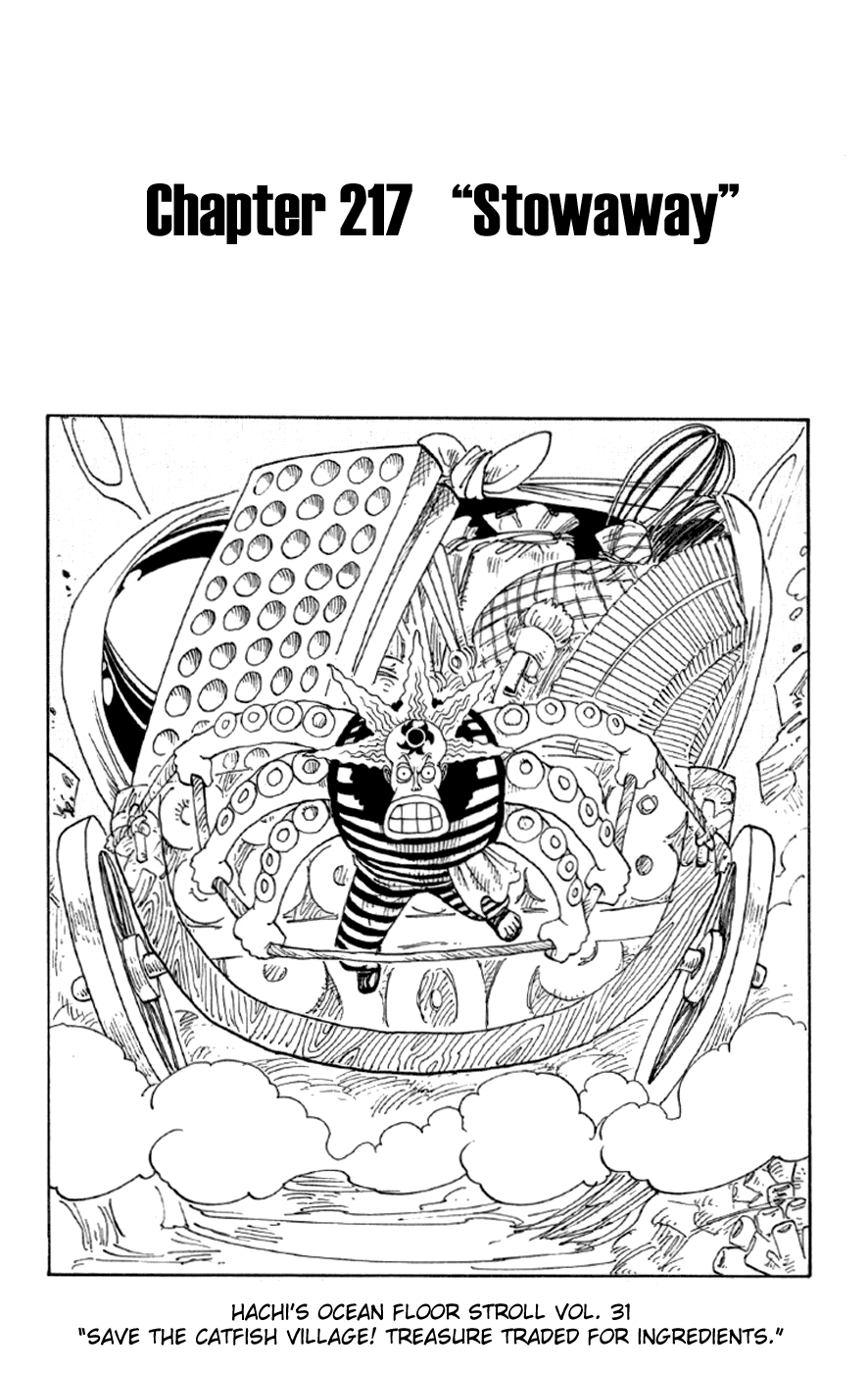 One Piece - Chapter 217 - Page 7
