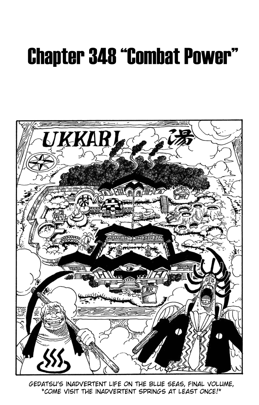 One Piece - Chapter 348 - Page 1