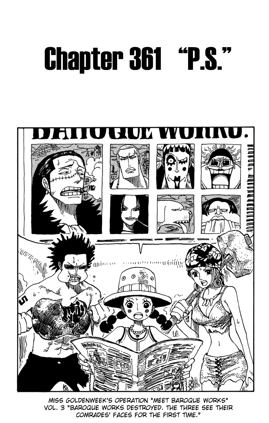 One Piece - Chapter 361 - Page 1