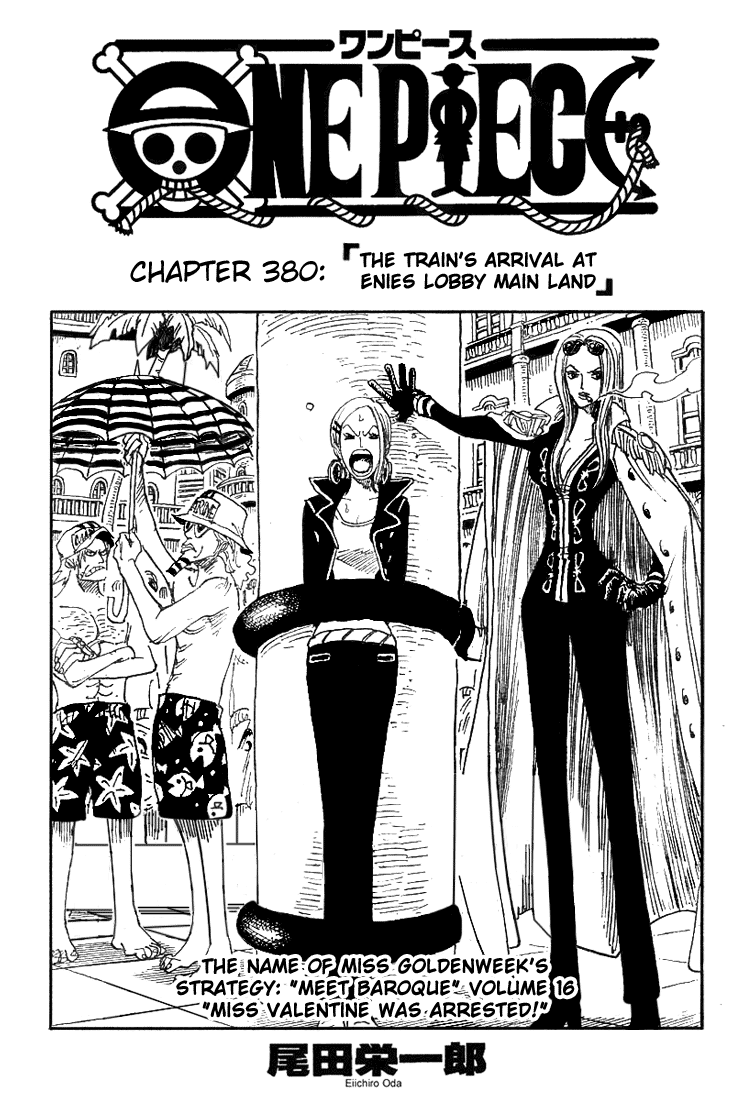 One Piece - Chapter 380 - Page 1