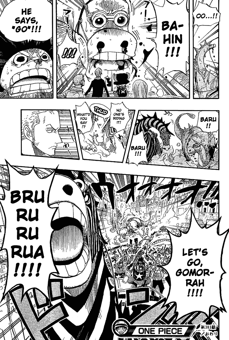 One Piece - Chapter 383 - Page 17