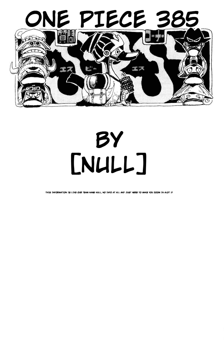 One Piece - Chapter 385 - Page 19