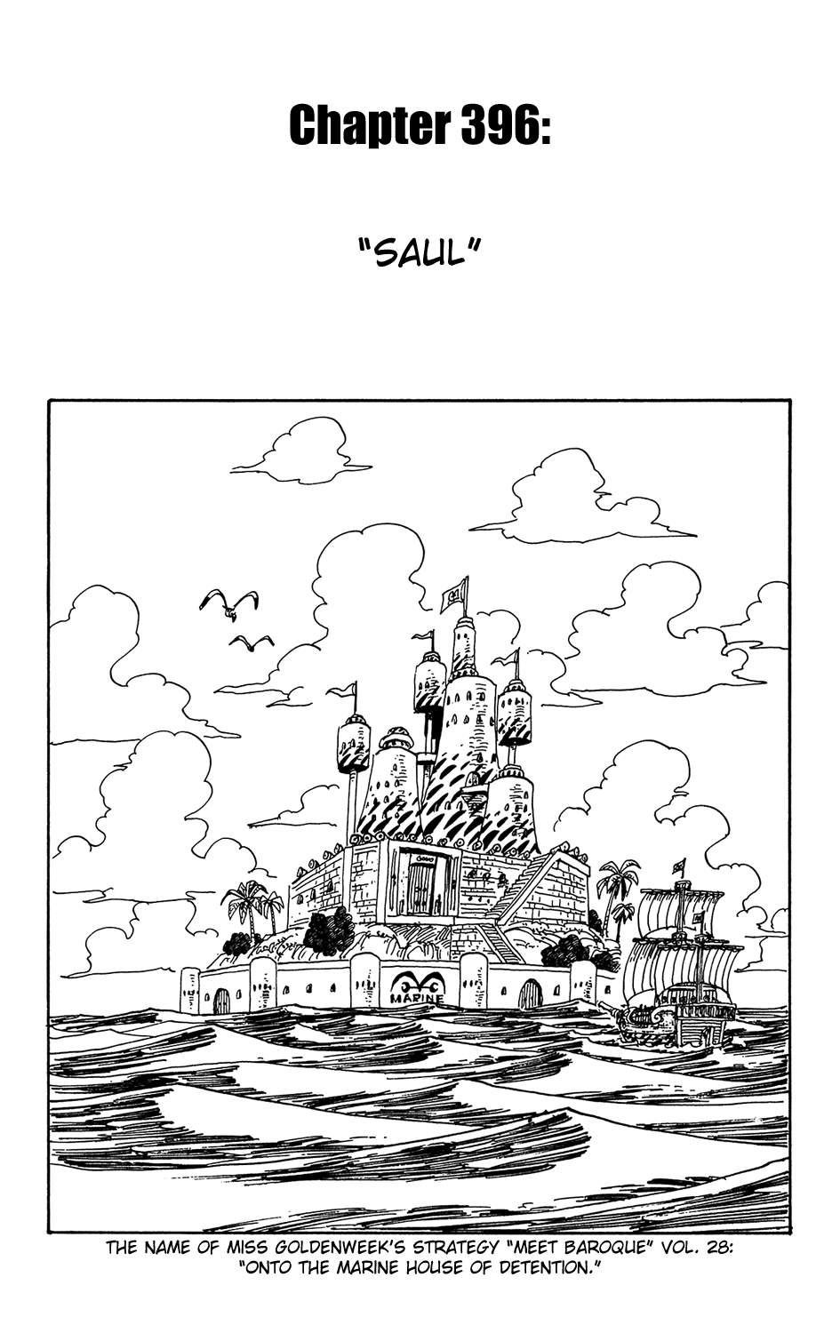 One Piece - Chapter 396 - Page 1