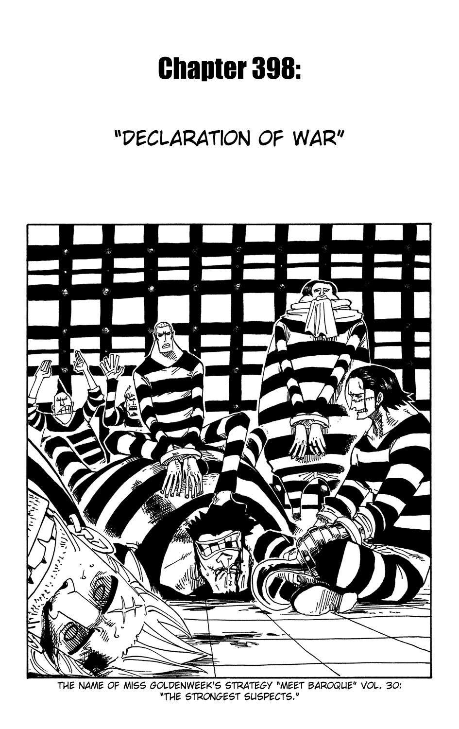 One Piece - Chapter 398 - Page 1