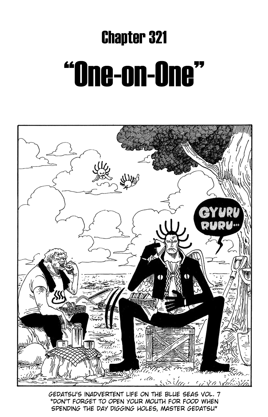 One Piece - Chapter 321 - Page 1