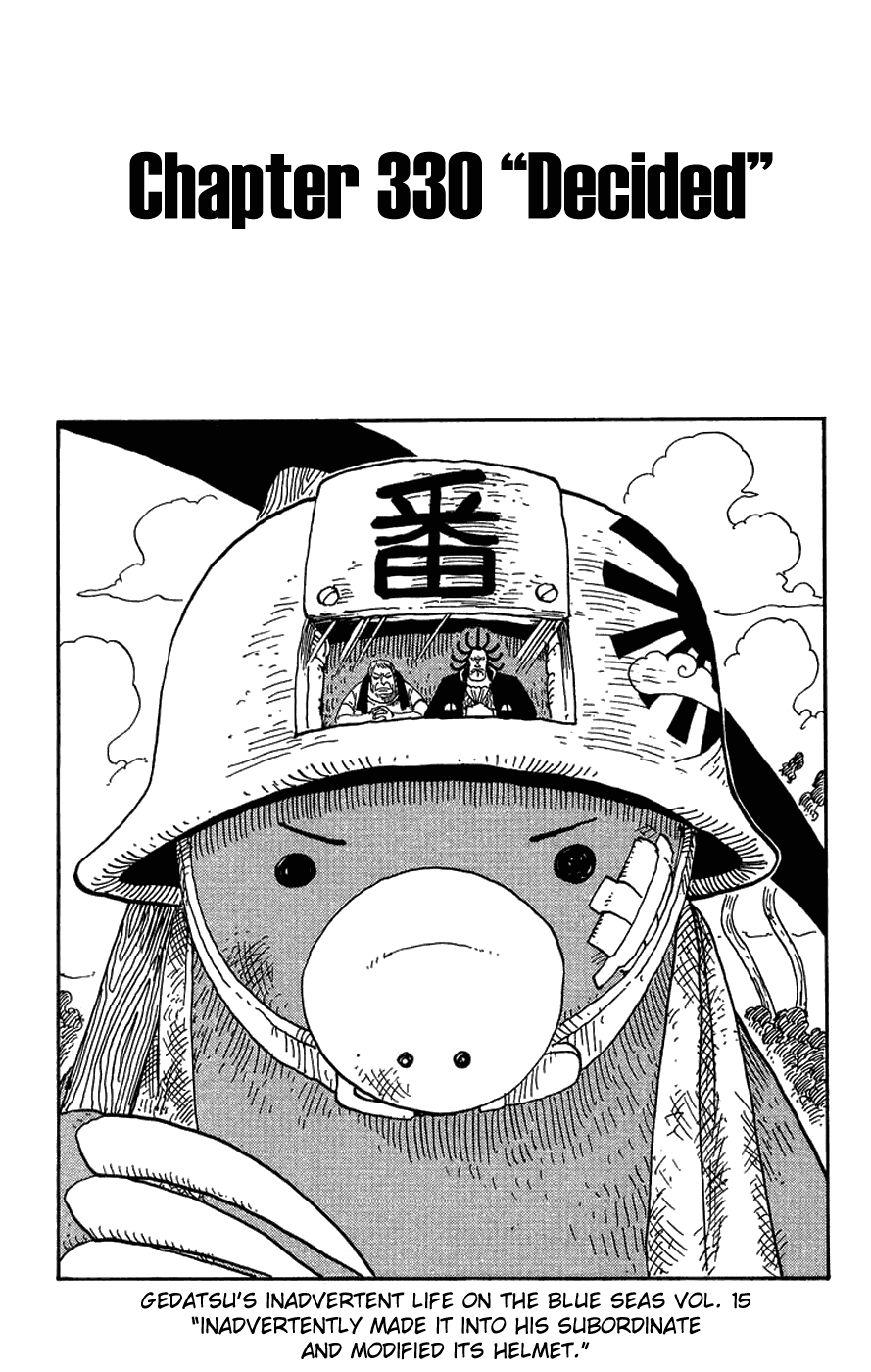 One Piece - Chapter 330 - Page 1