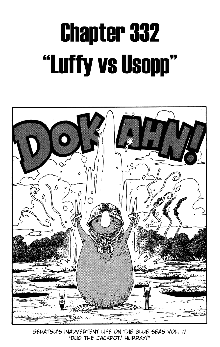 One Piece - Chapter 332 - Page 1