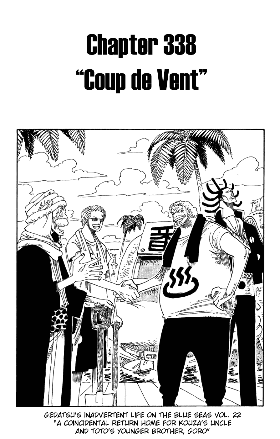 One Piece - Chapter 338 - Page 1