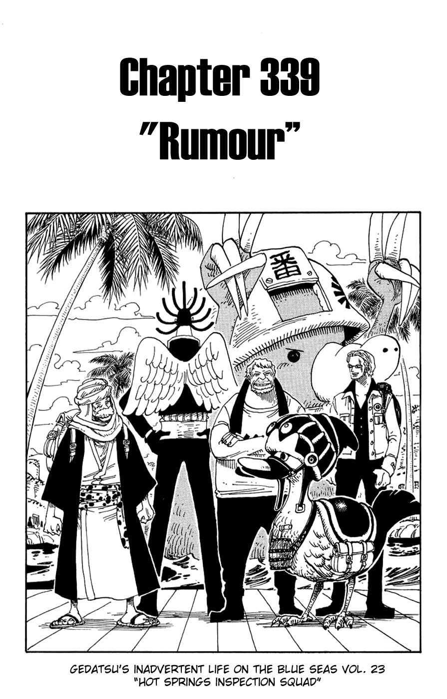 One Piece - Chapter 339 - Page 1