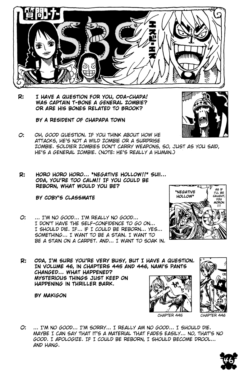 One Piece - Chapter 461 - Page 20