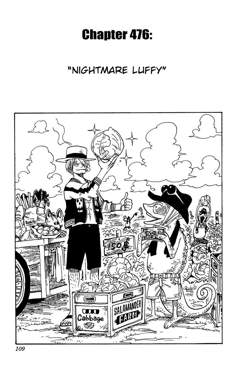 One Piece - Chapter 476 - Page 1