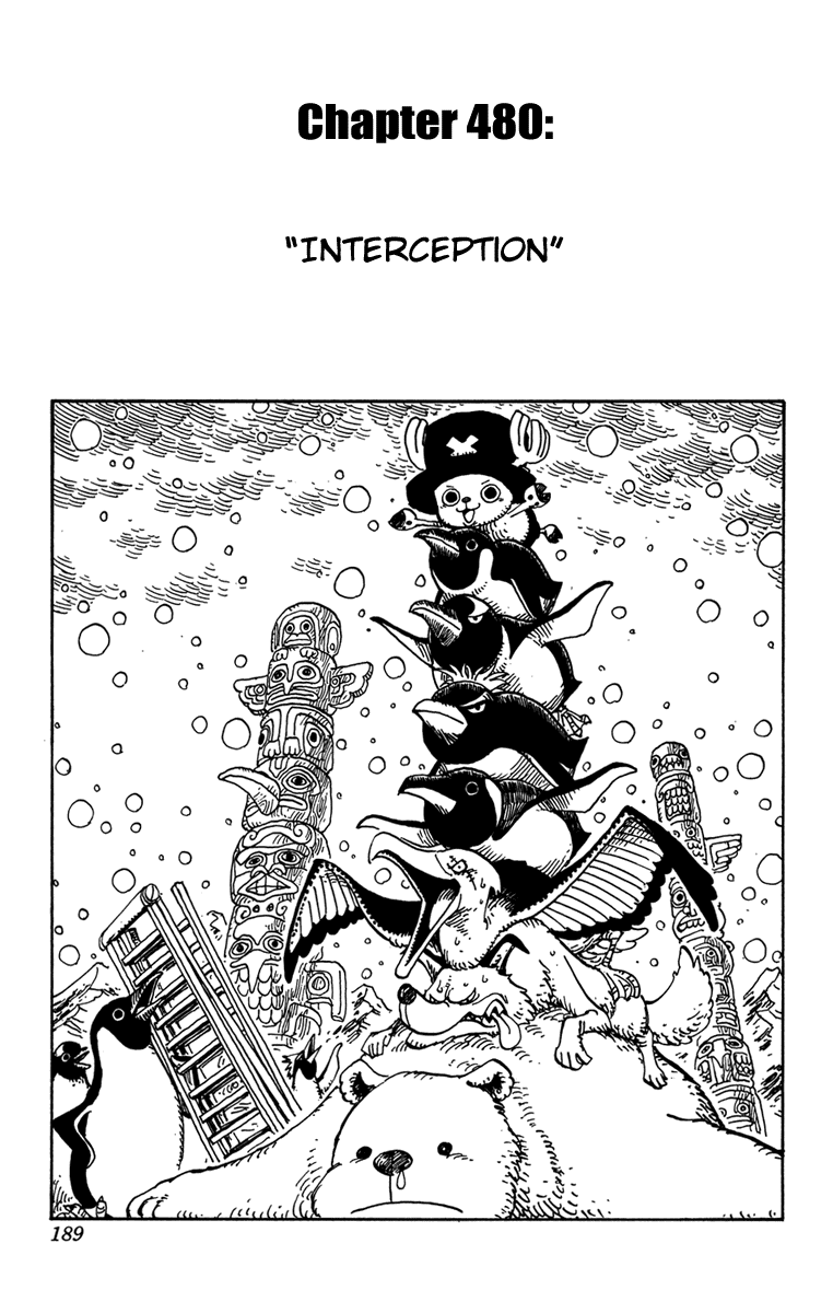 One Piece - Chapter 480 - Page 1
