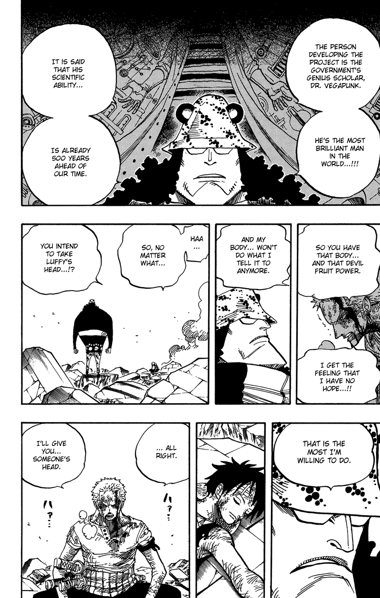 One Piece - Chapter 485 - Page 10